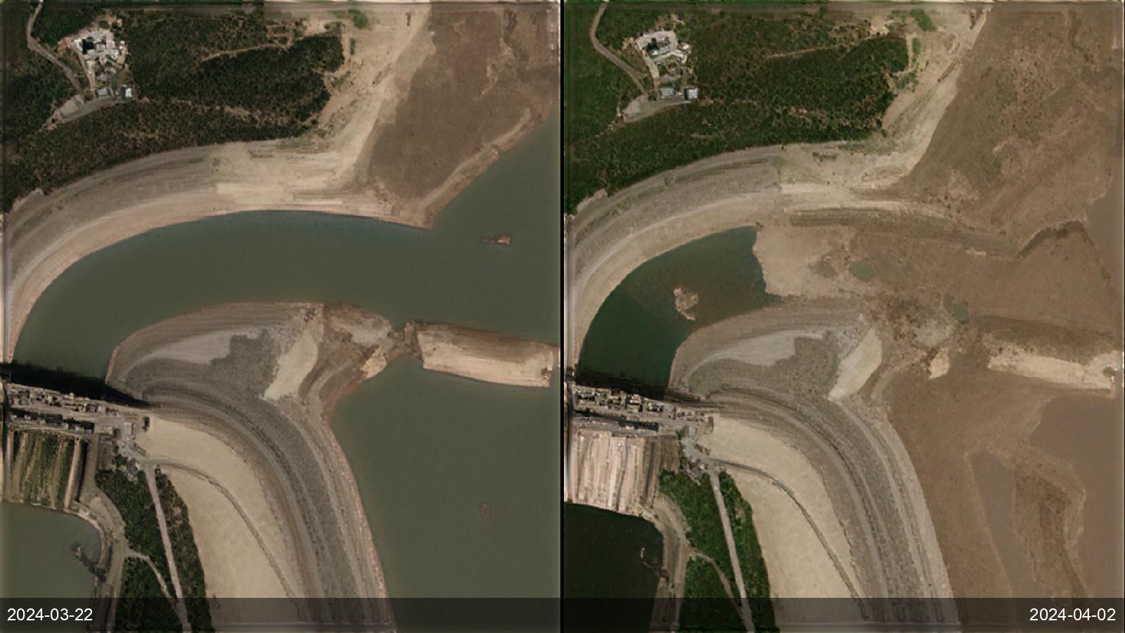 Reservoir, dam and drought monitoring